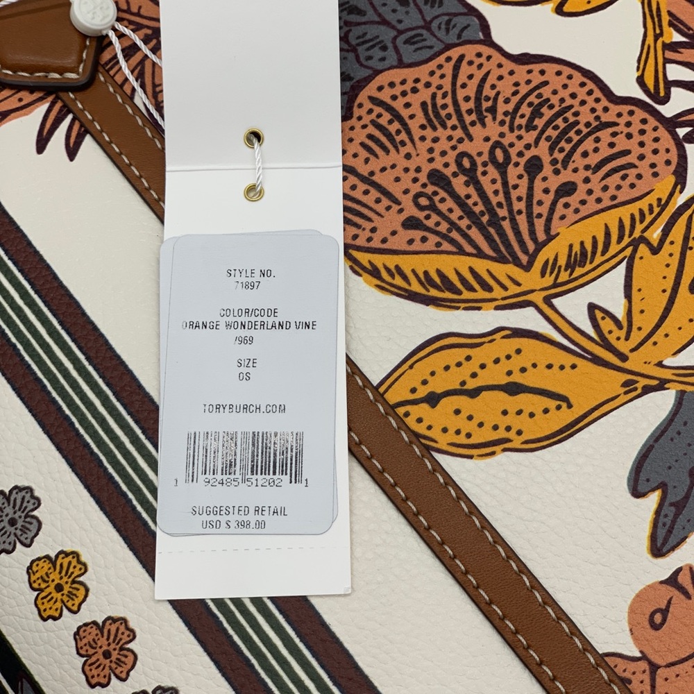 Tory Burch PERRY PRINTED TRIPLE-COMPARTMENT TOTE - Picture 12 of 12